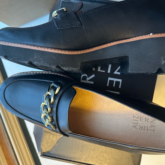Naturalizer Elegant Black Leather Loafers size 12 wide - Picture 4 of 12